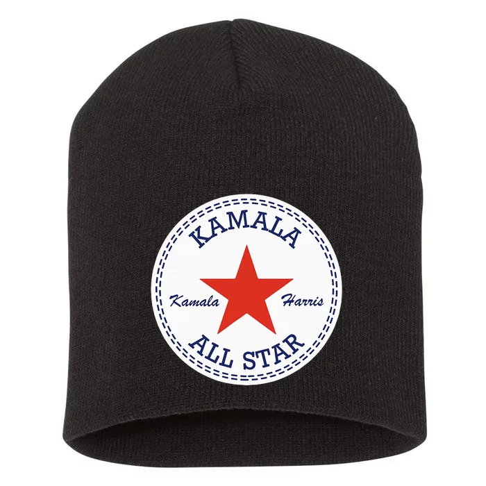 Kamala Harris Logo Election Supporter Shoes Short Acrylic Beanie