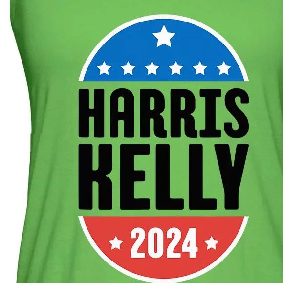 Kamala Harris Mark Kelly 2024 Election Democrat Ladies Essential Flowy Tank