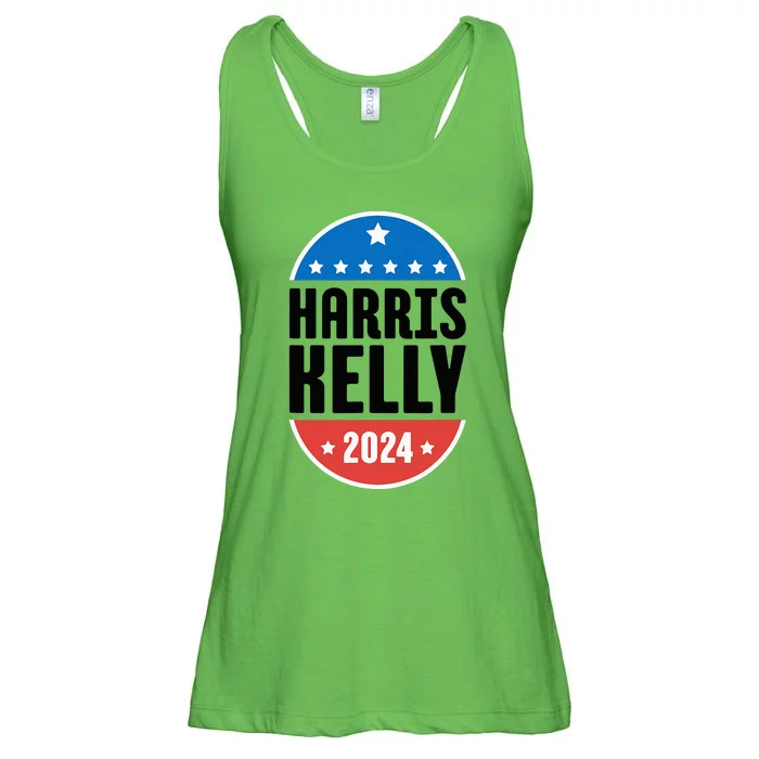 Kamala Harris Mark Kelly 2024 Election Democrat Ladies Essential Flowy Tank