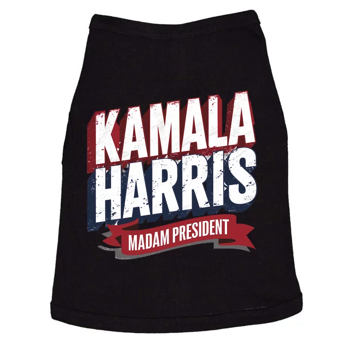 Kamala Harris Madam President Doggie Tank