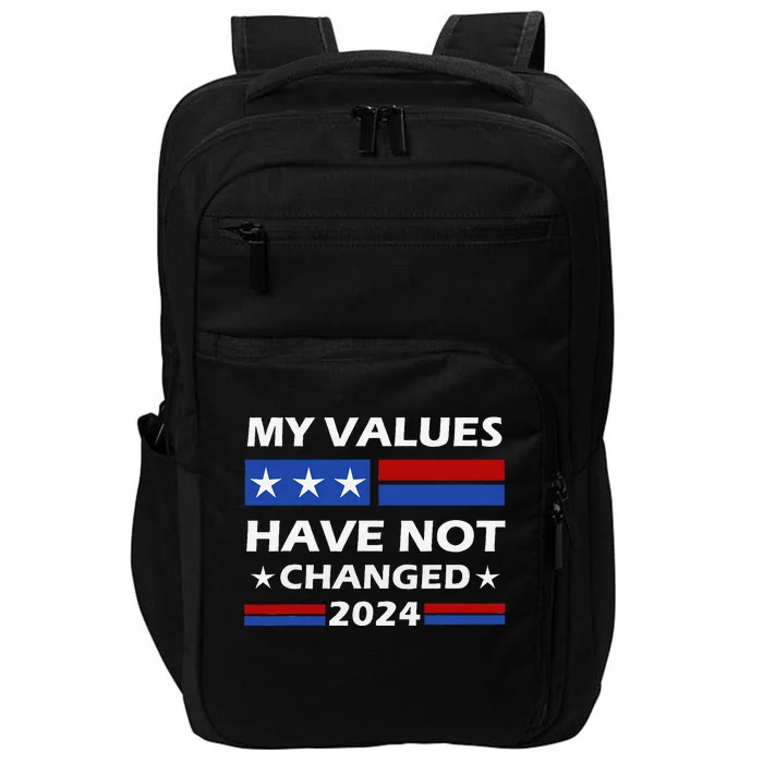 Kamala Harris My Values Have Not Changed Impact Tech Backpack