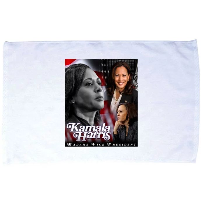 Kamala Harris Madame Vice President Microfiber Hand Towel