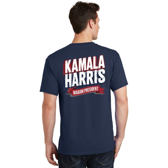 Kamala Harris Madam President Front And Back Front & Back T-Shirt