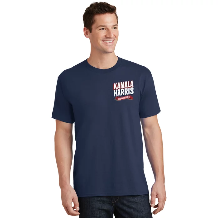 Kamala Harris Madam President Front And Back Front & Back T-Shirt