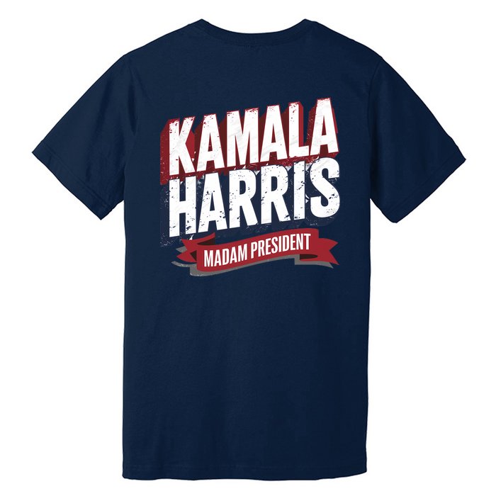 Kamala Harris Madam President Front And Back Front & Back Premium T-Shirt