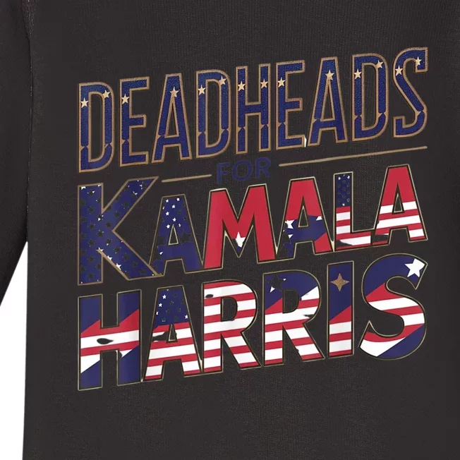 Kamala Harris My President 2024 Baby Long Sleeve Bodysuit