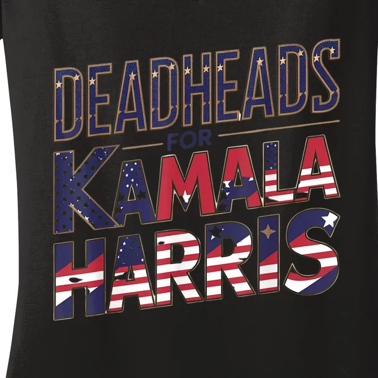 Kamala Harris My President 2024 Women's V-Neck T-Shirt