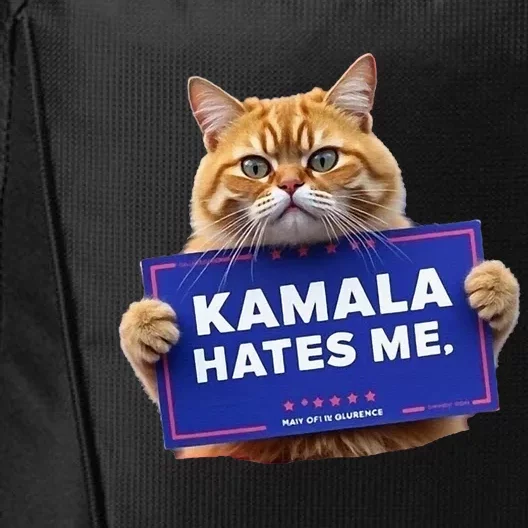 Kamala Hates Me Funny Political City Backpack