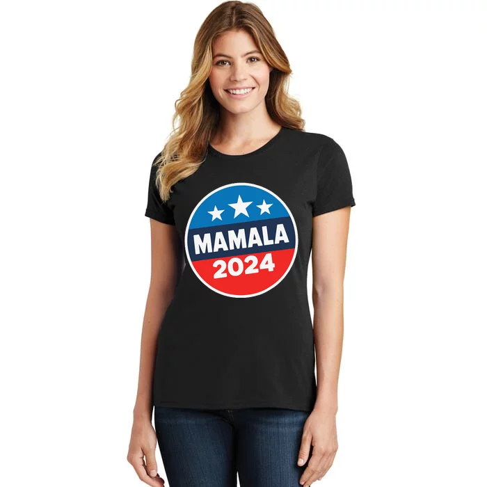 Kamala Harris Mamala Usa President 2024 Funny Presidential Women's T-Shirt