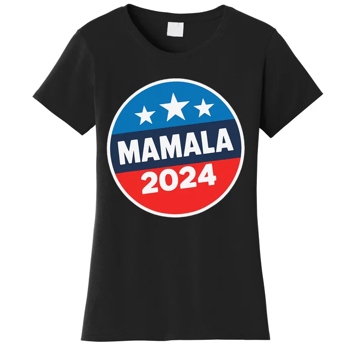 Kamala Harris Mamala Usa President 2024 Funny Presidential Women's T-Shirt