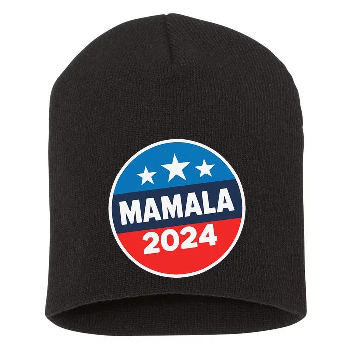 Kamala Harris Mamala Usa President 2024 Funny Presidential Short Acrylic Beanie