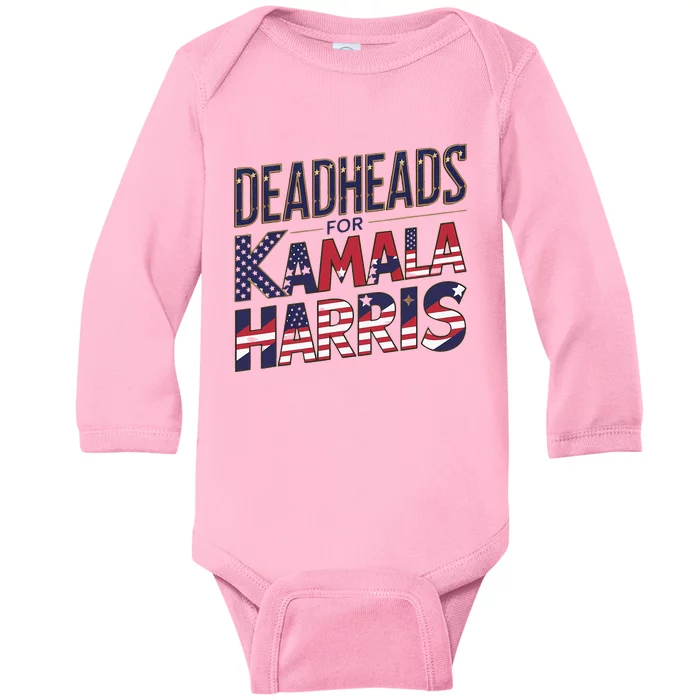 Kamala Harris My President 2024 Baby Long Sleeve Bodysuit