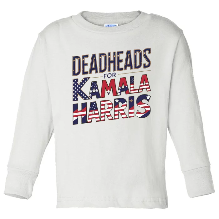 Kamala Harris My President 2024 Toddler Long Sleeve Shirt