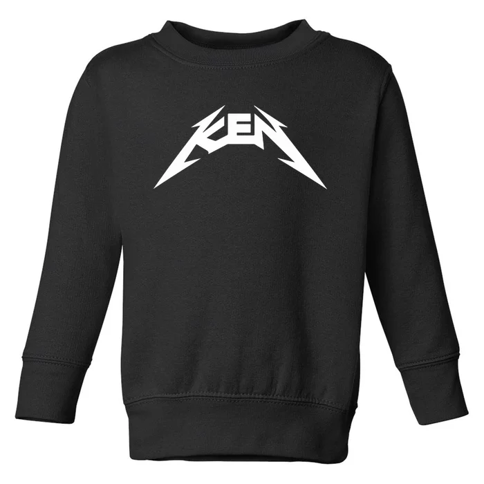 Ken Heavy Metal Themed Toddler Sweatshirt