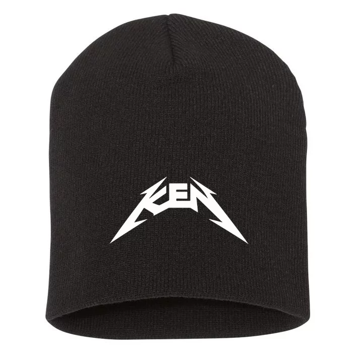 Ken Heavy Metal Themed Short Acrylic Beanie