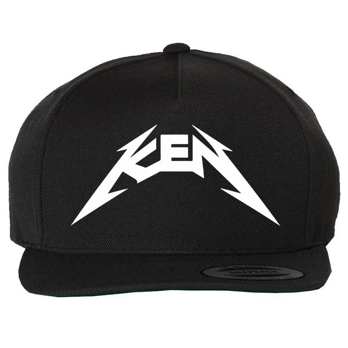 Ken Heavy Metal Themed Wool Snapback Cap