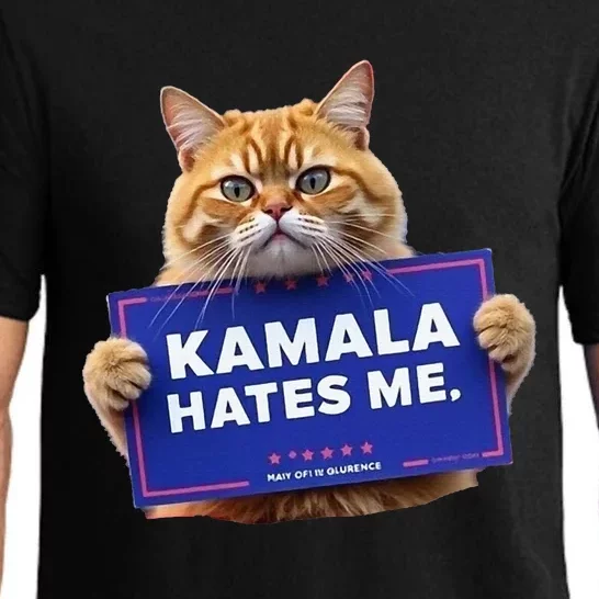 Kamala Hates Me Funny Political Saying Pajama Set