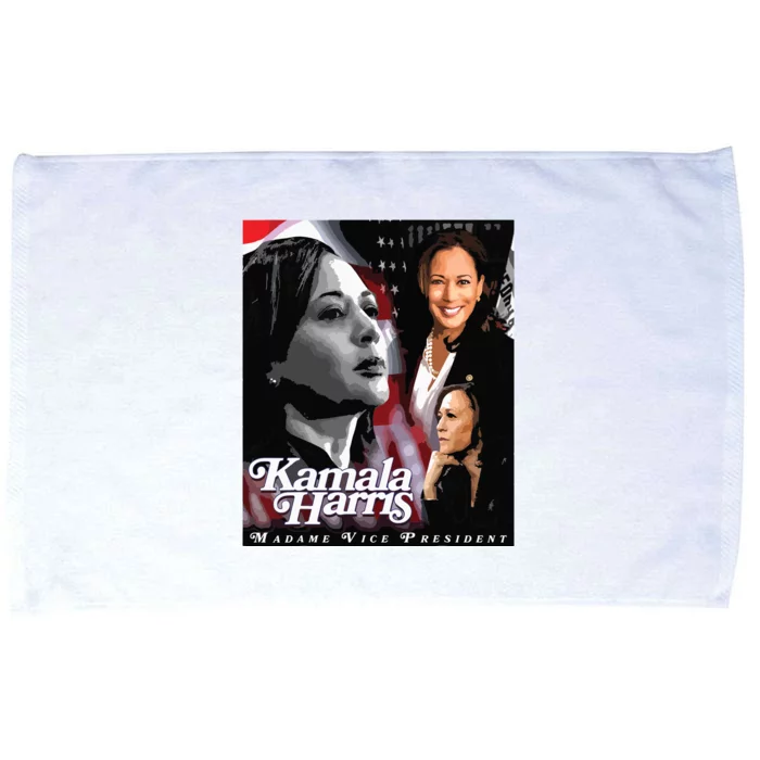 Kamala Harris Madame Vice President Microfiber Hand Towel