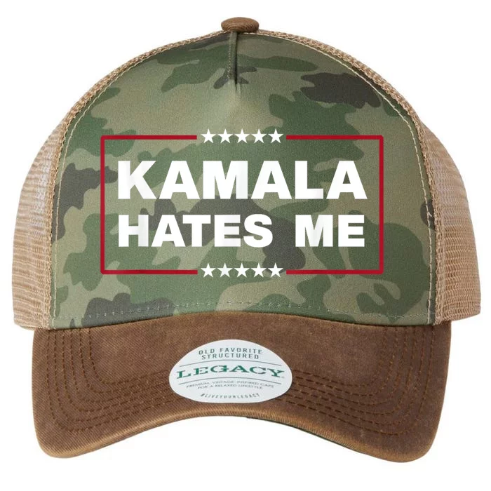 Kamala Hates Me Trump 2024 American Elections Legacy Tie Dye Trucker Hat