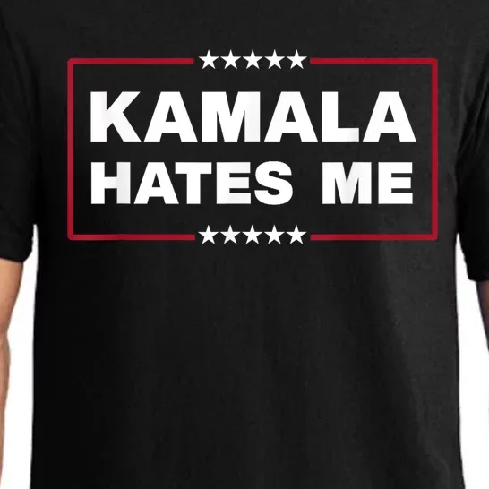 Kamala Hates Me Trump 2024 American Elections Pajama Set