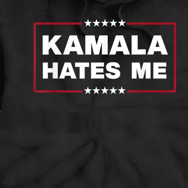 Kamala Hates Me Trump 2024 American Elections Tie Dye Hoodie