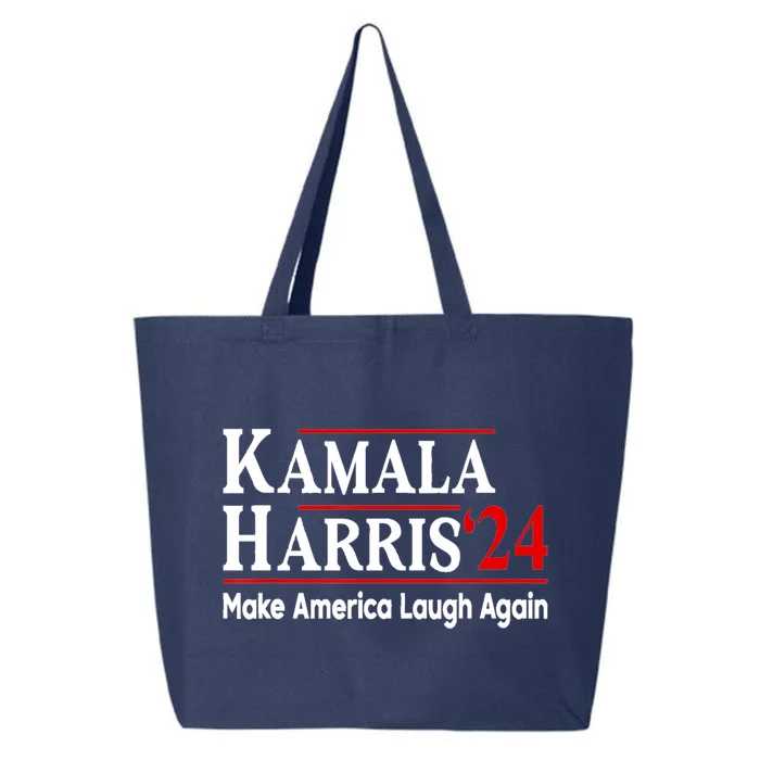 Kamala Harris Make America Laugh Again Gift 25L Jumbo Tote