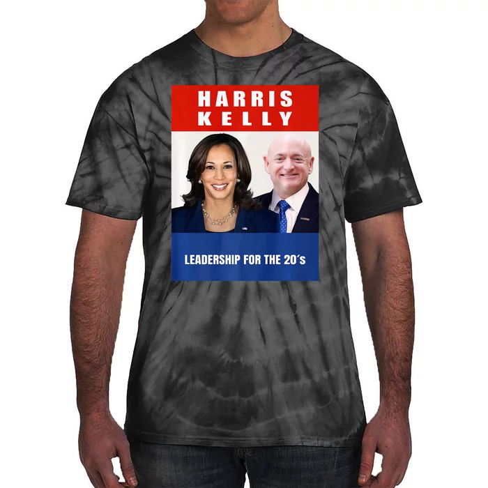 Kamala Harris Mark Kelly 2024 Harris Kelly 2024 Usa Election Tie-Dye T-Shirt