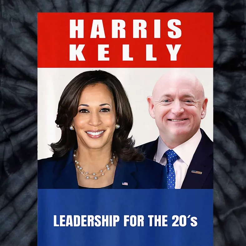 Kamala Harris Mark Kelly 2024 Harris Kelly 2024 Usa Election Tie-Dye T-Shirt