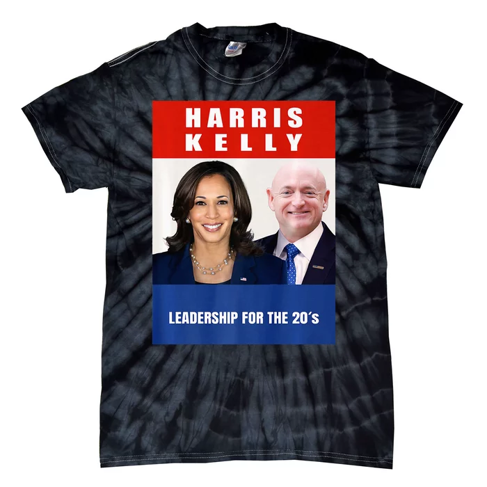 Kamala Harris Mark Kelly 2024 Harris Kelly 2024 Usa Election Tie-Dye T-Shirt