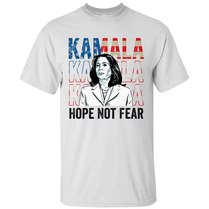 Kamala Hope Not Fear Kamala Harris Premium Tall T-Shirt