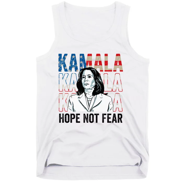 Kamala Hope Not Fear Kamala Harris Premium Tank Top