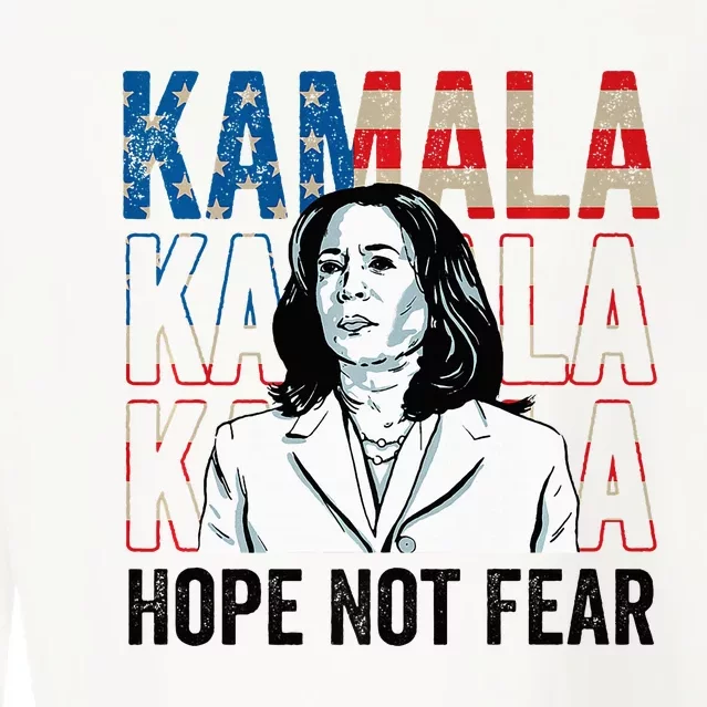 Kamala Hope Not Fear Kamala Harris Premium Cropped Pullover Crew