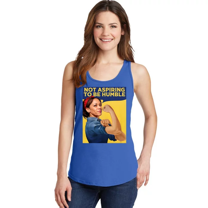 Kamala Harris Not Aspiring To Be Humble Ladies Essential Tank