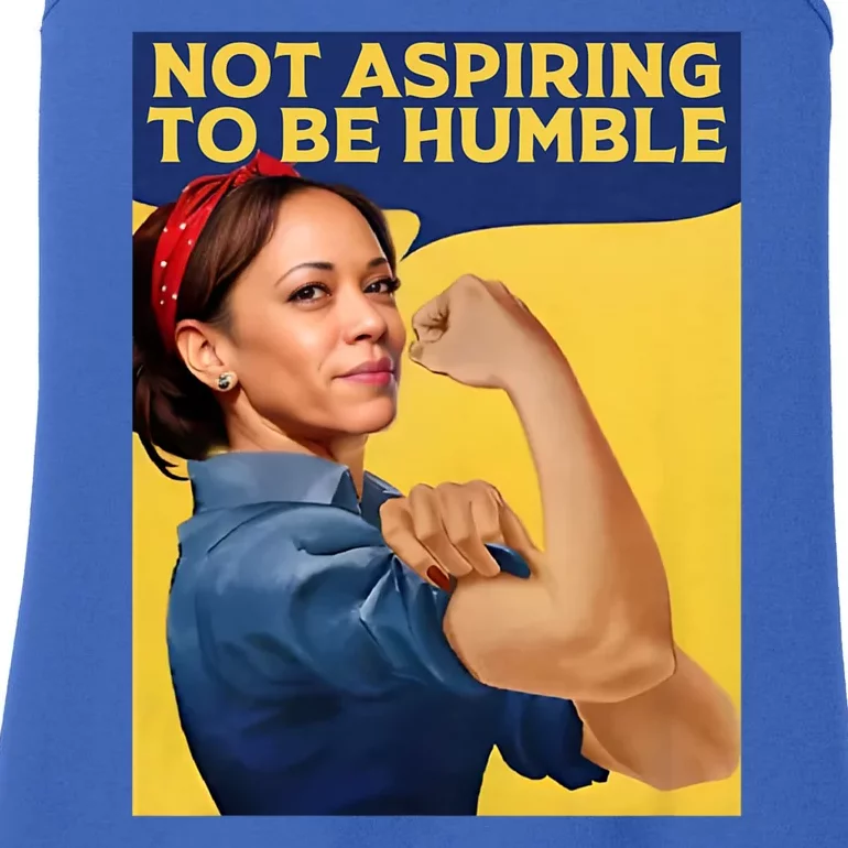 Kamala Harris Not Aspiring To Be Humble Ladies Essential Tank