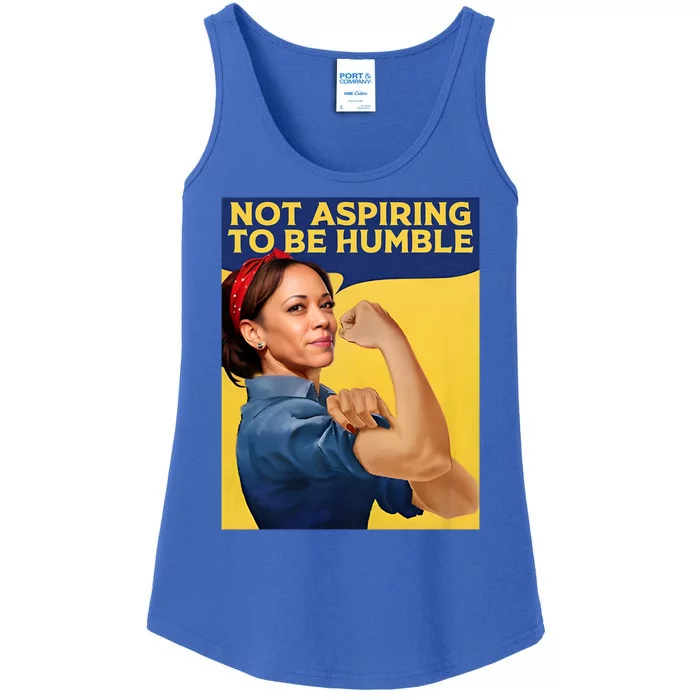 Kamala Harris Not Aspiring To Be Humble Ladies Essential Tank