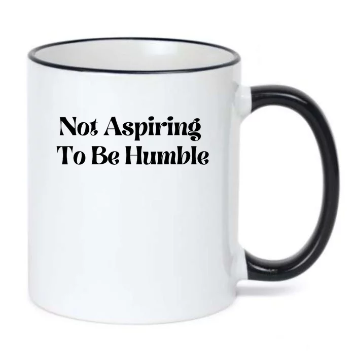 Kamala Harris Not Aspiring To Be Humble Black Color Changing Mug