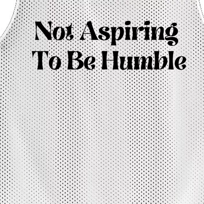 Kamala Harris Not Aspiring To Be Humble Mesh Reversible Basketball Jersey Tank