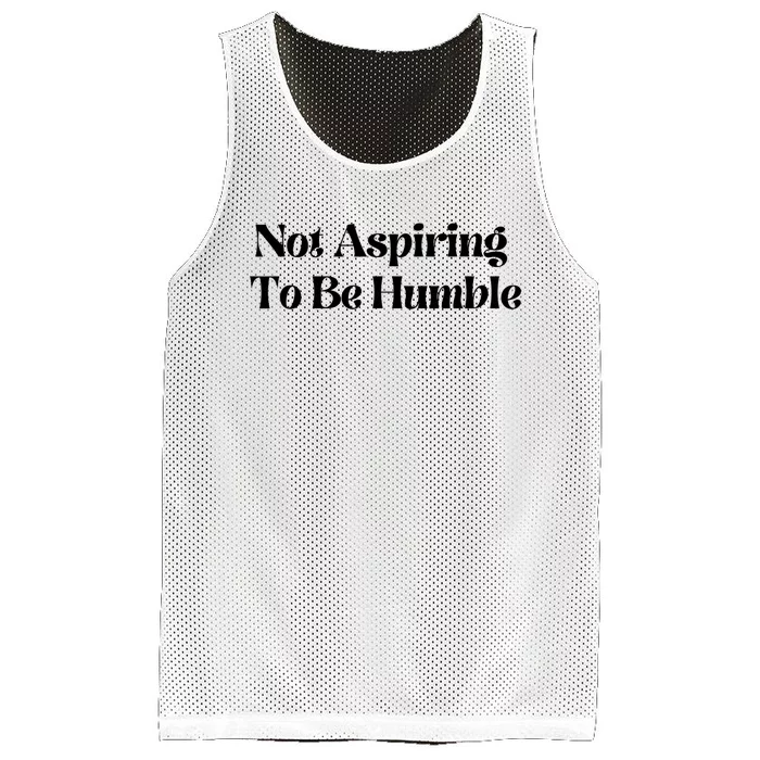 Kamala Harris Not Aspiring To Be Humble Mesh Reversible Basketball Jersey Tank