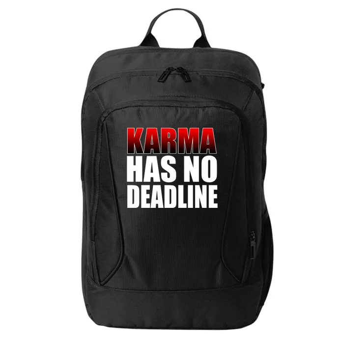 Karma Has No Deadline City Backpack