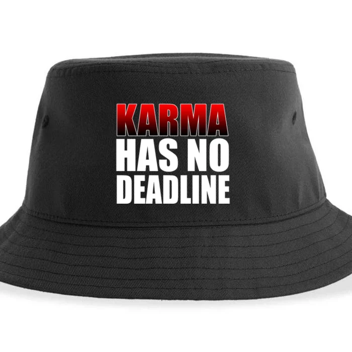 Karma Has No Deadline Sustainable Bucket Hat