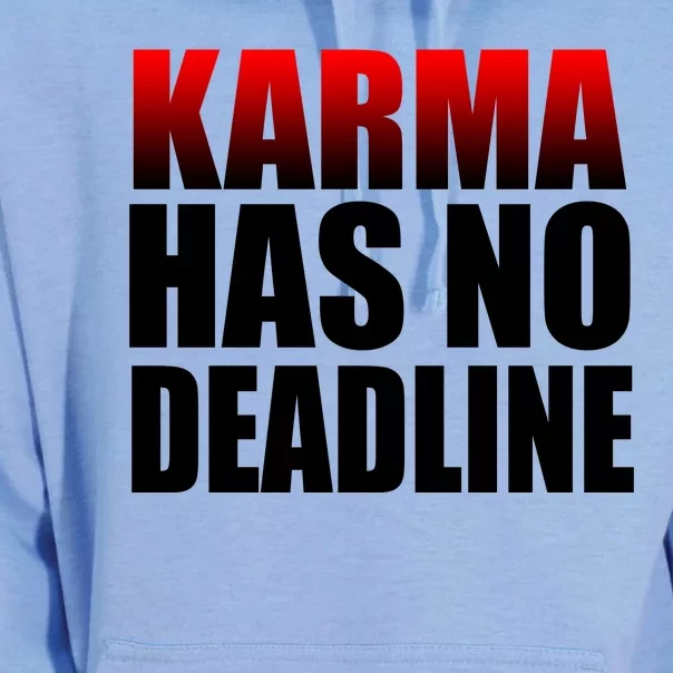 Karma Has No Deadline Unisex Surf Hoodie