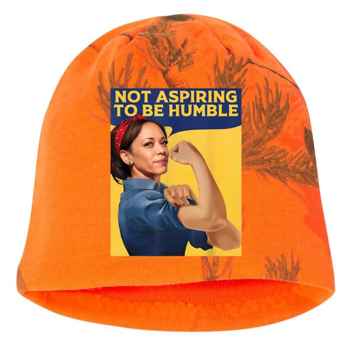 Kamala Harris Not Aspiring To Be Humble Kati - Camo Knit Beanie