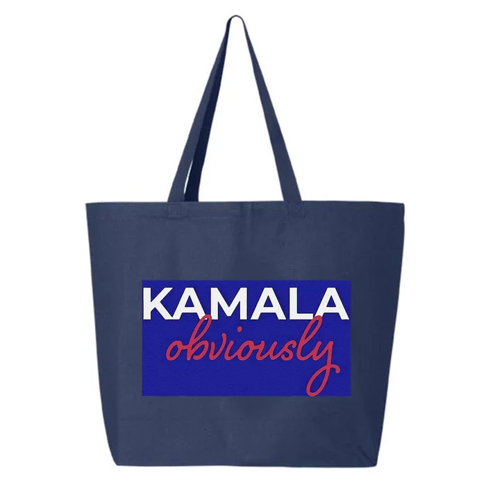 Kamala Harris Obviously 25L Jumbo Tote