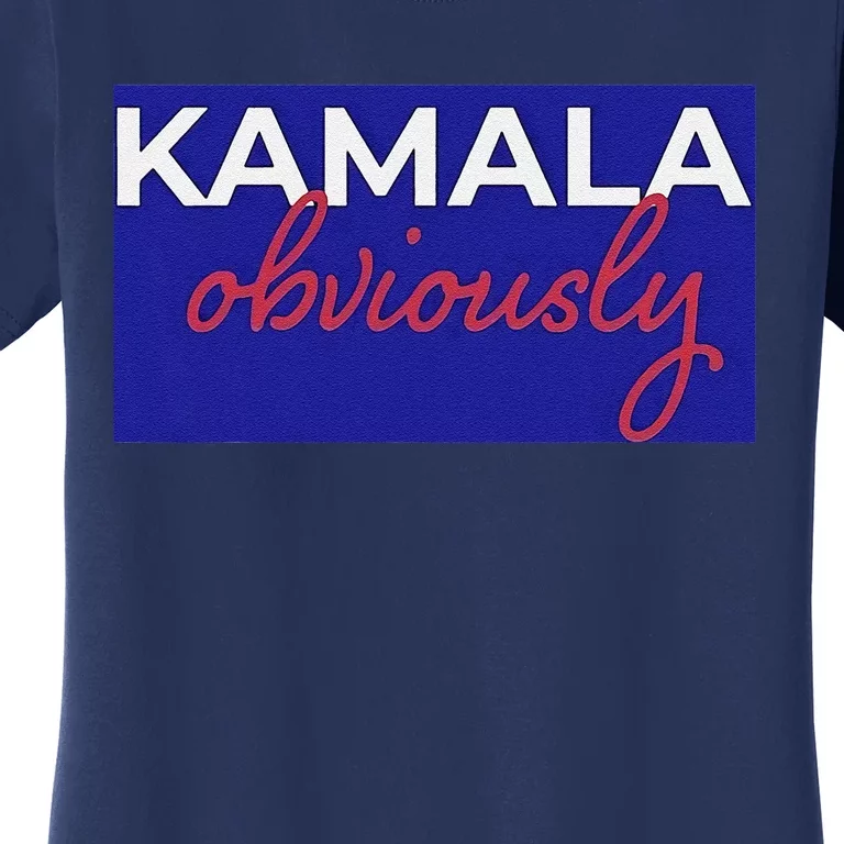 Kamala Harris Obviously Women's T-Shirt