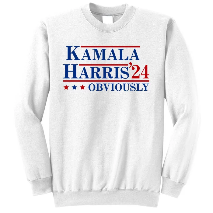 Kamala Harris Obviously 2024 Sweatshirt