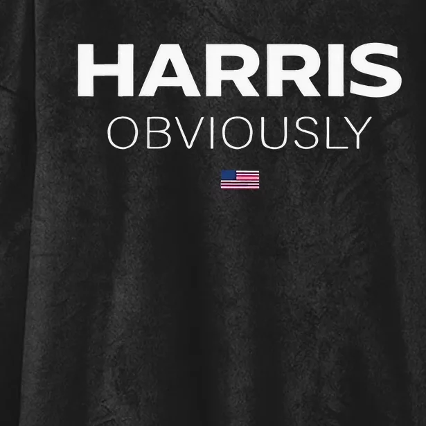 Kamala Harris Obviously Hooded Wearable Blanket