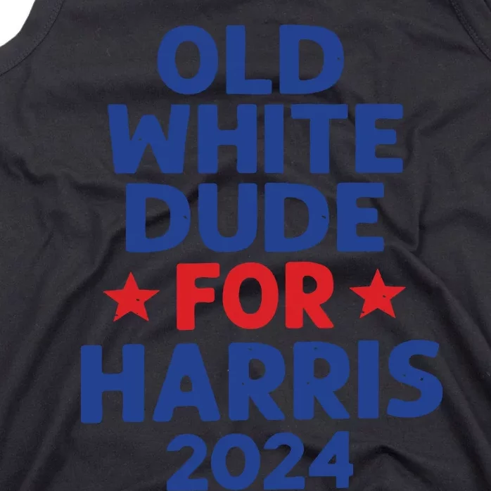 Kamala Harris Old White Dudes For Harris Funny Political Tank Top