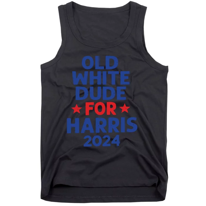 Kamala Harris Old White Dudes For Harris Funny Political Tank Top