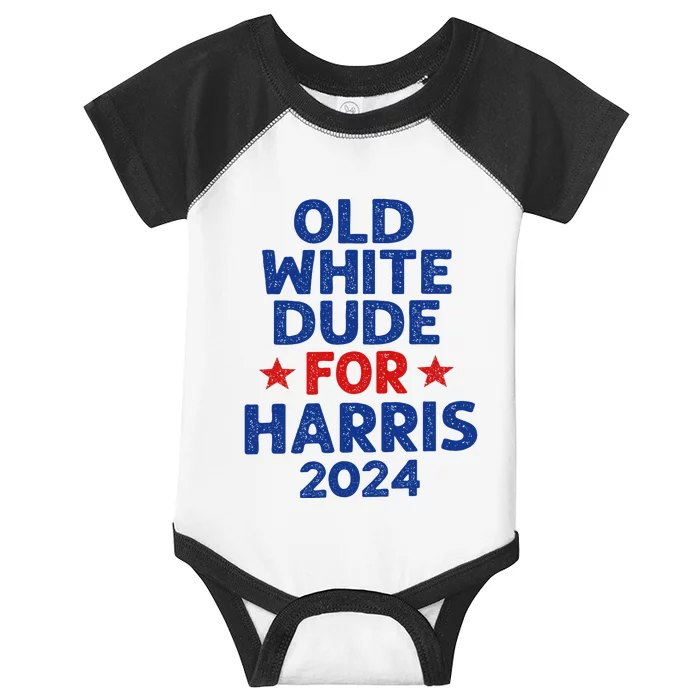 Kamala Harris Old White Dudes For Harris Infant Baby Jersey Bodysuit