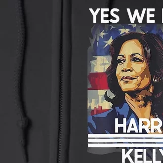 Kamala Harris Obviously A Vote For President 2024 Full Zip Hoodie